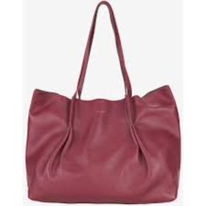 Nina Ricci Ondine Burgundy Leather Tote